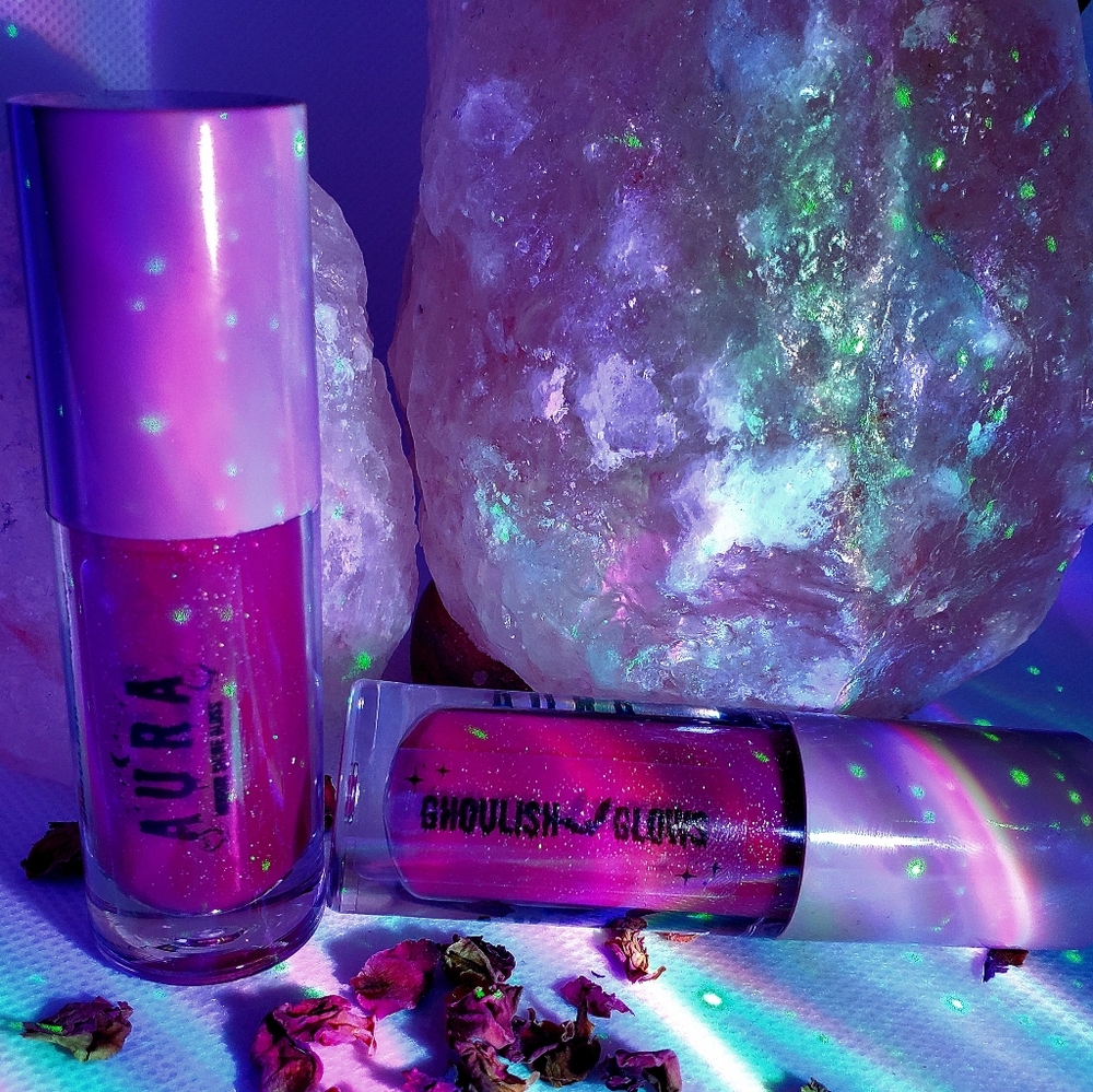 🔮𝑨𝑼𝑹𝑨 🔮 𝑴𝒊𝒓𝒓𝒐𝒓 𝑺𝒉𝒊𝒏𝒆 𝑷𝒊𝒏𝒌 𝑮𝒍𝒐𝒔𝒔 - Picture 4 of 11
